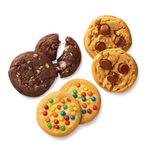 
6 Dream Cookies
Deluxe cookie box • 2,280 Cals